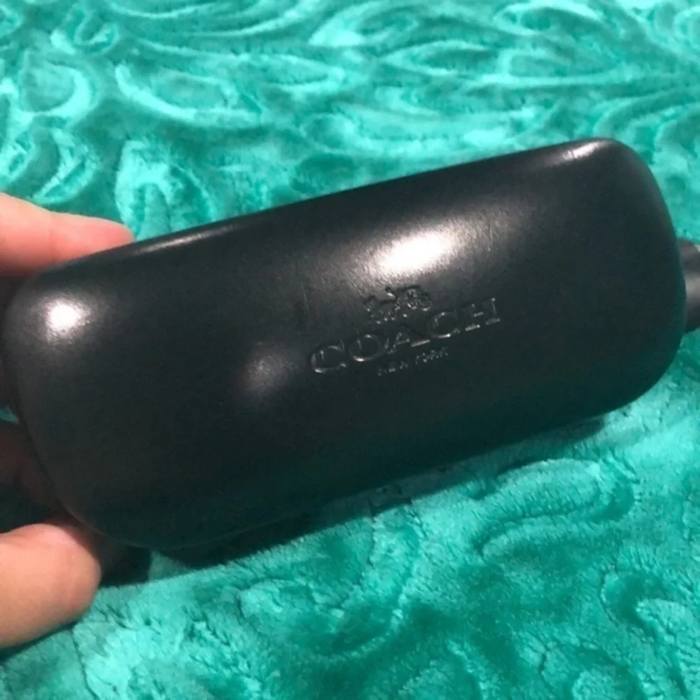Coach‎ glasses black case